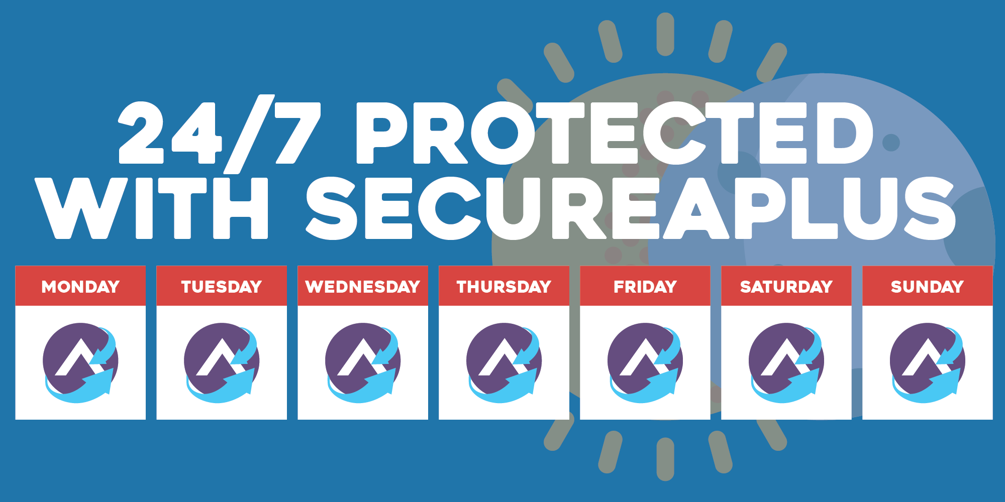 24/7 PC Protection against Virus & Malware with SecureAPlus